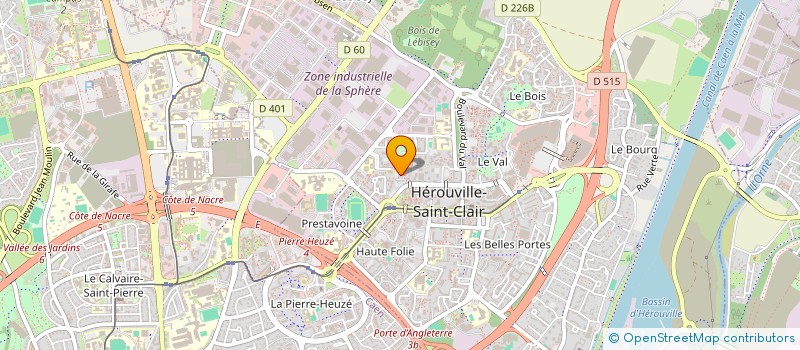 localisation de l'entreprise MONSIEUR RACHID BELKHIR à HEROUVILLE-SAINT-CLAIR