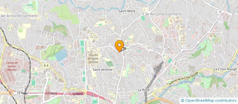 localisation de l'entreprise MONSIEUR RACHID BELLIL à MARSEILLE