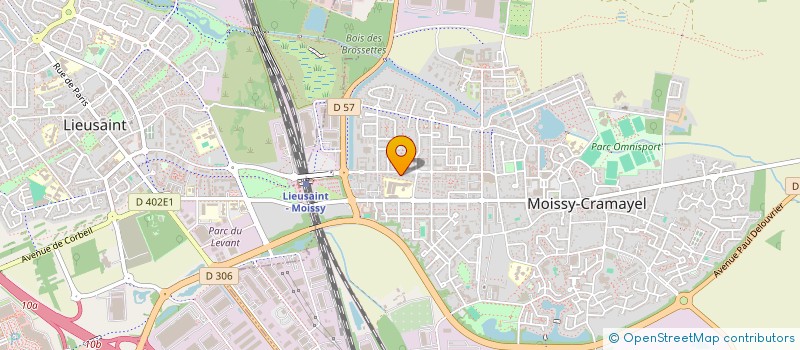 localisation de l'entreprise MONSIEUR RACHID BELMOKHTAR  MOISSY-CRAMAYEL
