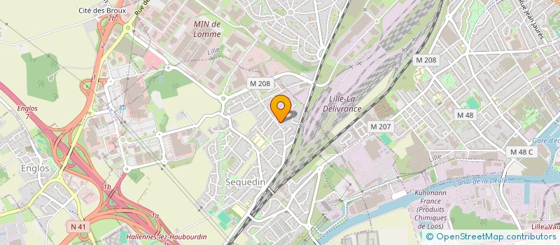 localisation de l'entreprise MONSIEUR RACHID BEN BRAHIM  SEQUEDIN