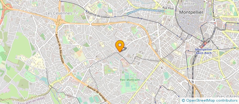 localisation de l'entreprise MONSIEUR RACHID BEN HAMMOU  MONTPELLIER