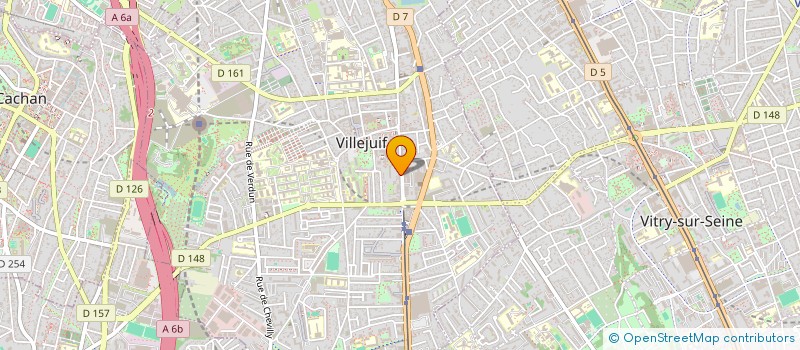 localisation de l'entreprise MONSIEUR RACHID BEN MIMOUN  VILLEJUIF