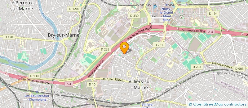 localisation de l'entreprise MONSIEUR RACHID BEN SAID  VILLIERS-SUR-MARNE