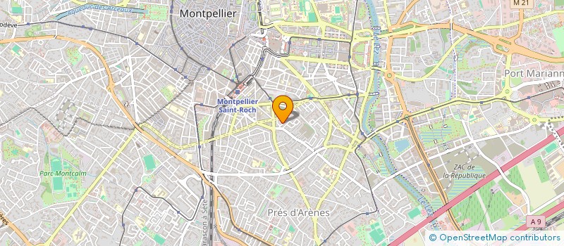 localisation de l'entreprise MONSIEUR RACHID BEN ZAID à MONTPELLIER