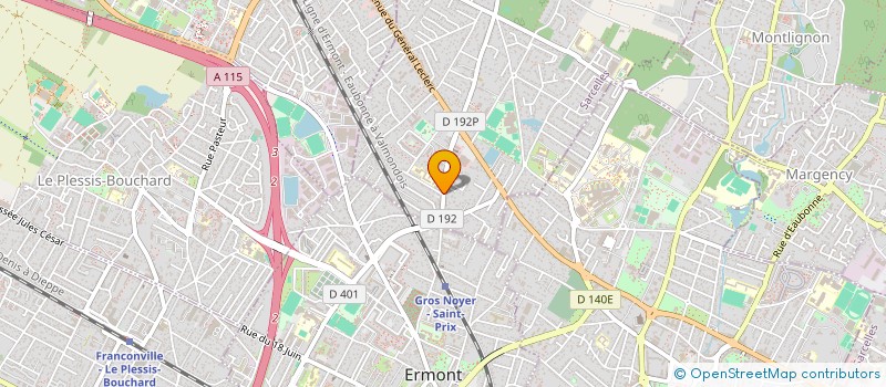 localisation de l'entreprise MONSIEUR RACHID BENABLA à SAINT-PRIX