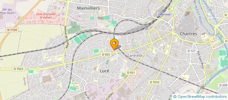 localisation de l'entreprise MONSIEUR RACHID BENAKLI à LUCE
