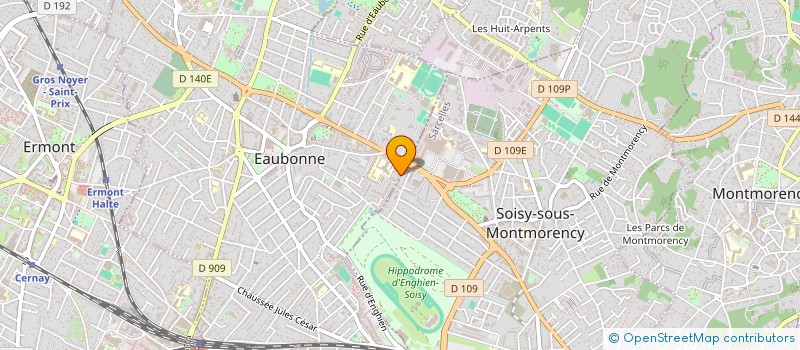 localisation de l'entreprise MONSIEUR RACHID BENALLA  EAUBONNE