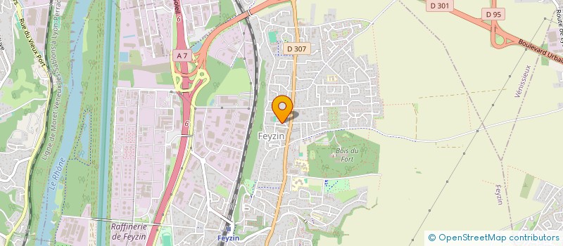 localisation de l'entreprise MONSIEUR RACHID BENAYEN  FEYZIN