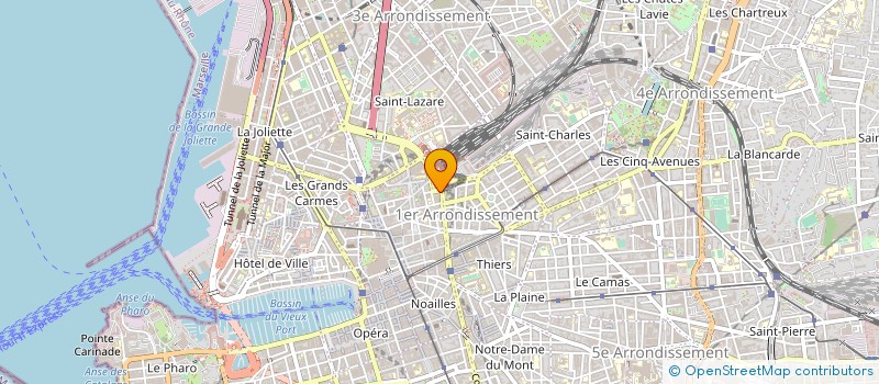 localisation de l'entreprise MONSIEUR RACHID BENBOUZID à MARSEILLE