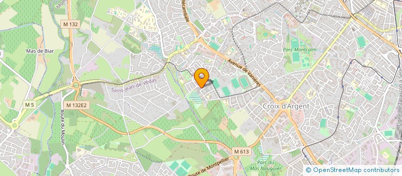 localisation de l'entreprise MONSIEUR RACHID BENKAMLA à MONTPELLIER