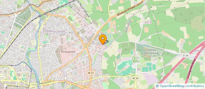 localisation de l'entreprise MONSIEUR RACHID BENKERTA à CASTELNAU-LE-LEZ