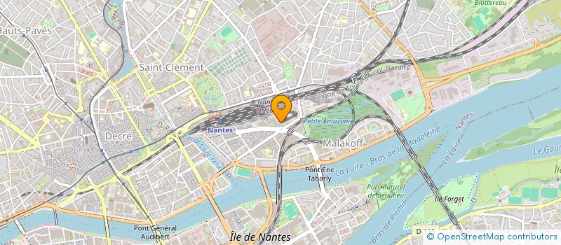 localisation de l'entreprise MONSIEUR RACHID BENNI  NANTES