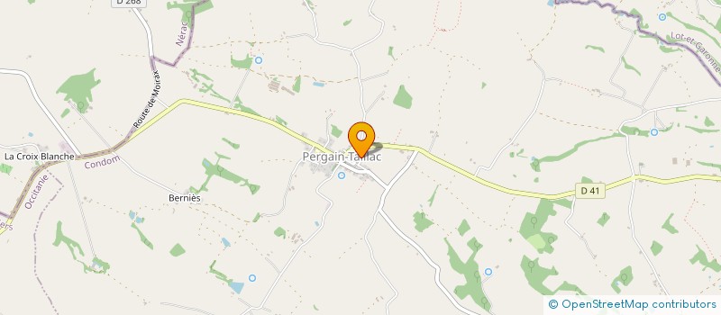 localisation de l'entreprise MONSIEUR RACHID BENOUN  PERGAIN-TAILLAC