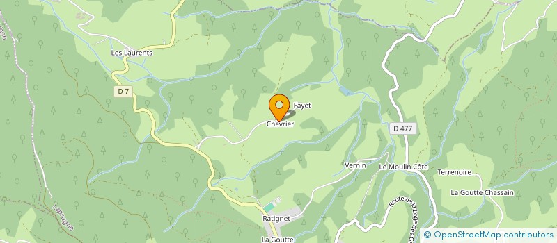 localisation de l'entreprise MONSIEUR RACHID BENTAFAT  LAPRUGNE