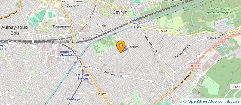 localisation de l'entreprise MONSIEUR RACHID BENZOUAOUI à SEVRAN