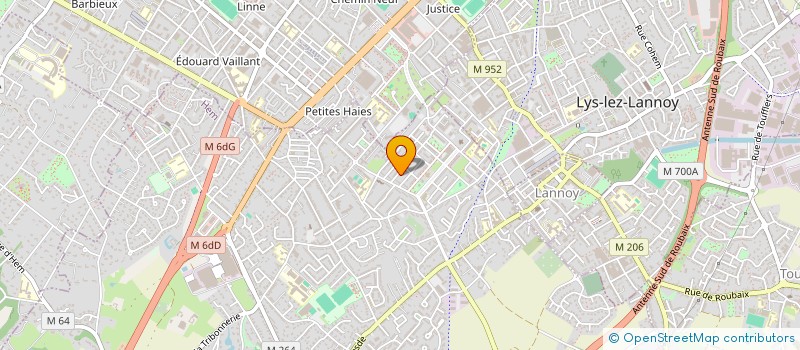 localisation de l'entreprise MONSIEUR RACHID BESSAIH  HEM