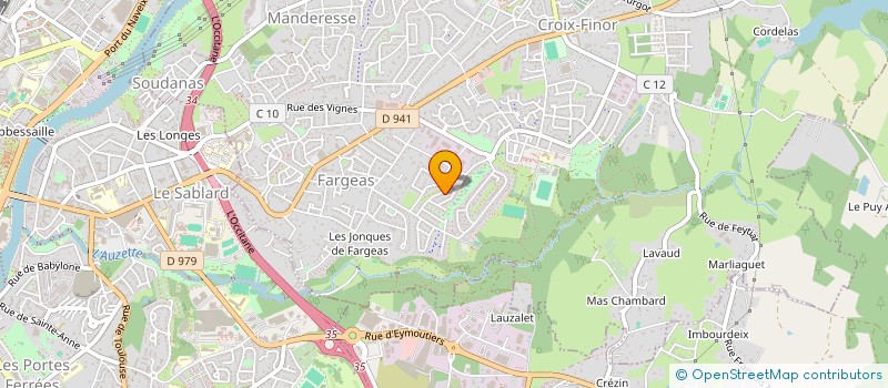 localisation de l'entreprise MONSIEUR RACHID BOUABBAS à PANAZOL