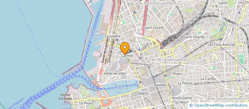 localisation de l'entreprise MONSIEUR RACHID BOUABDALLAH  MARSEILLE