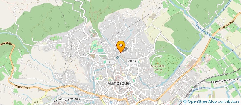 localisation de l'entreprise MONSIEUR RACHID BOUADNA à MANOSQUE