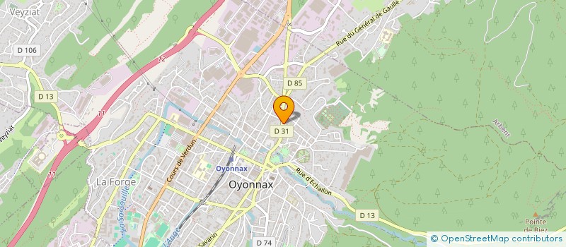 localisation de l'entreprise MONSIEUR RACHID BOUBHIB à OYONNAX