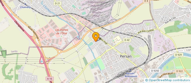 localisation de l'entreprise MONSIEUR RACHID BOUCHAM  PERSAN