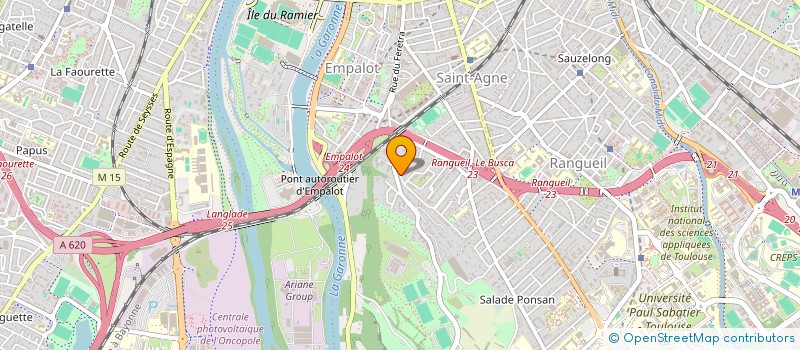 localisation de l'entreprise MONSIEUR RACHID BOUCHKOURA à TOULOUSE