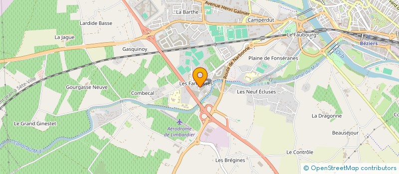 localisation de l'entreprise MONSIEUR RACHID BOUCHNAF à BEZIERS