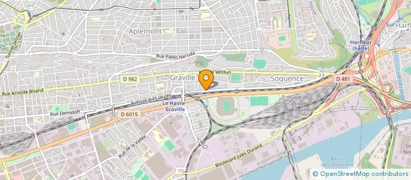 localisation de l'entreprise MONSIEUR RACHID BOUDJAOUI à LE HAVRE