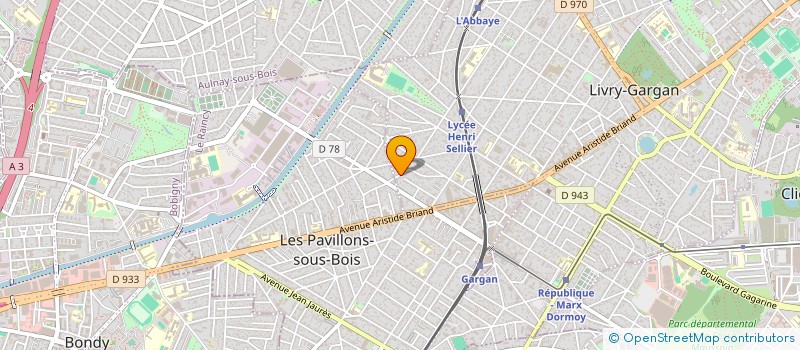 localisation de l'entreprise MONSIEUR RACHID BOUDJELOUD  LIVRY-GARGAN