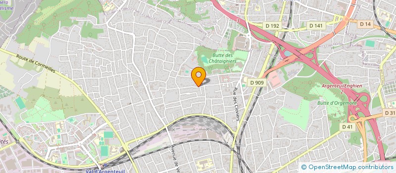 localisation de l'entreprise MONSIEUR RACHID BOUDJEMAI  ARGENTEUIL