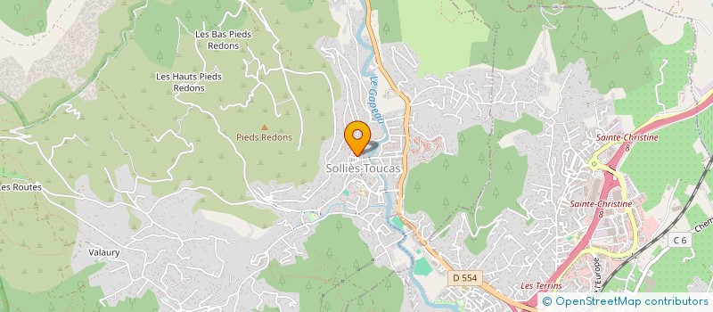 localisation de l'entreprise MONSIEUR RACHID BOUDRAA MEKLAOUI  LA SEYNE-SUR-MER