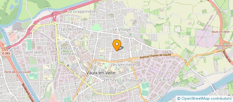 localisation de l'entreprise MONSIEUR RACHID BOUFEDJI à VAULX-EN-VELIN