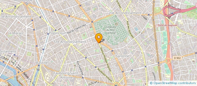 localisation de l'entreprise MONSIEUR RACHID BOUGHERRIOU  PARIS