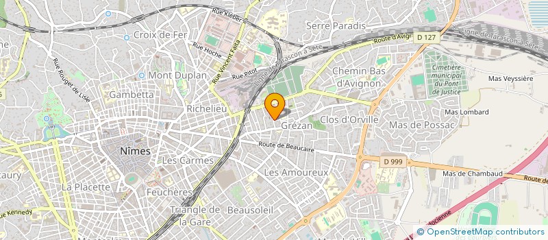 localisation de l'entreprise MONSIEUR RACHID BOUGHIDACHE  NIMES