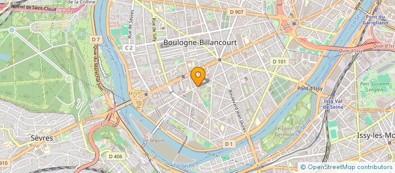 localisation de l'entreprise MONSIEUR RACHID BOUKDIR à BOULOGNE-BILLANCOURT