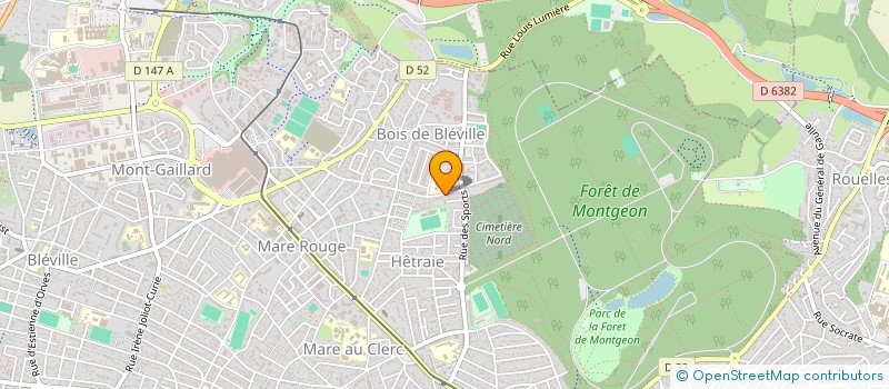 localisation de l'entreprise MONSIEUR RACHID BOUKELMOUN  LE HAVRE