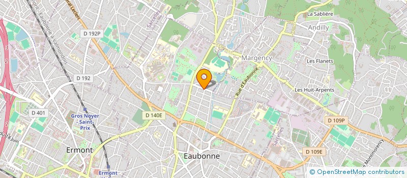 localisation de l'entreprise MONSIEUR RACHID BOUKKARI à EAUBONNE