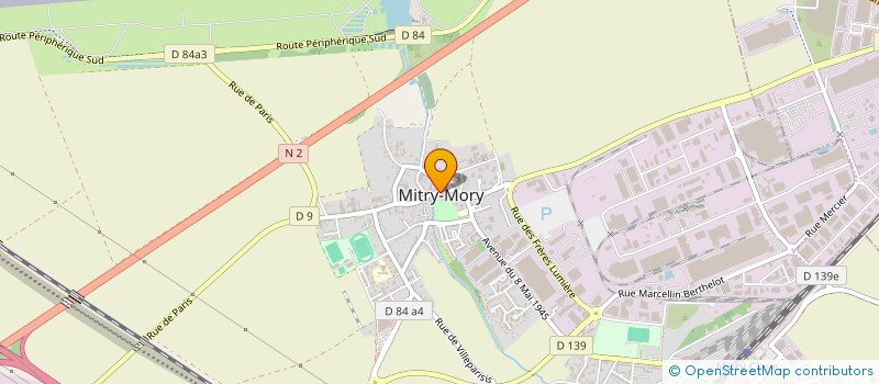 localisation de l'entreprise MONSIEUR RACHID BOURAS  MITRY-MORY