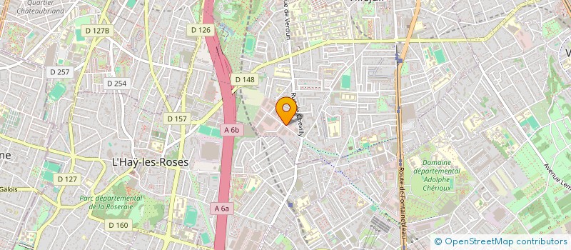 localisation de l'entreprise MONSIEUR RACHID BOURAS à VILLEJUIF