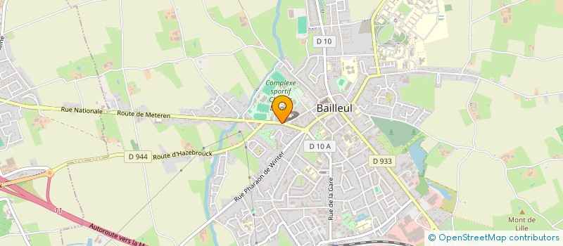 localisation de l'entreprise MONSIEUR RACHID BOURHIM à BAILLEUL