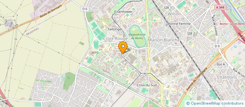 localisation de l'entreprise MONSIEUR RACHID BOURHOU  REIMS