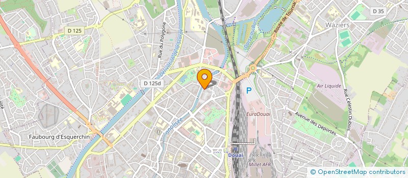 localisation de l'entreprise MONSIEUR RACHID BOUSTTA  DOUAI