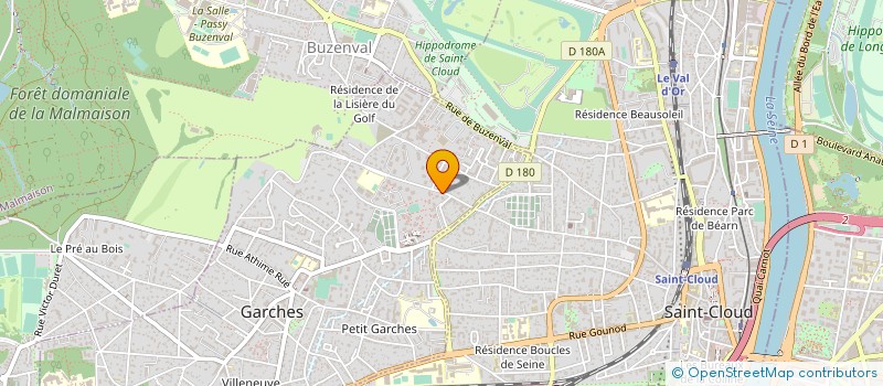 localisation de l'entreprise MONSIEUR RACHID BOUTALEB à GARCHES
