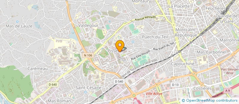 localisation de l'entreprise MONSIEUR RACHID BOUTEMLALINE  NIMES