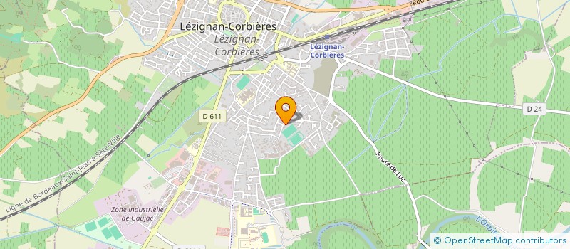 localisation de l'entreprise MONSIEUR RACHID BOUTHOUYAK à LEZIGNAN-CORBIERES