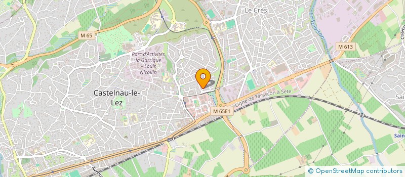 localisation de l'entreprise MONSIEUR RACHID BOUTOUTAOU à CASTELNAU-LE-LEZ
