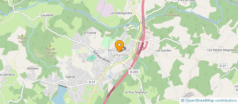 localisation de l'entreprise MONSIEUR RACHID BOUTRAMT à BESSINES-SUR-GARTEMPE