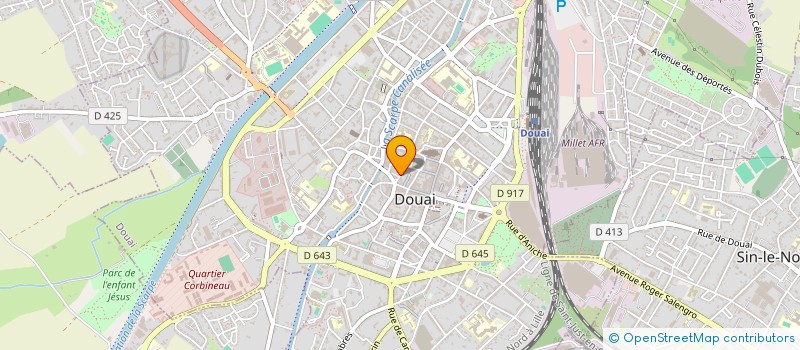 localisation de l'entreprise MONSIEUR RACHID BOUTZAGART à DOUAI