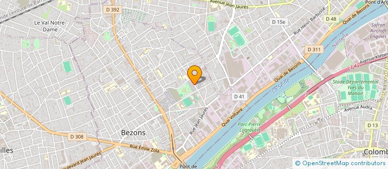 localisation de l'entreprise MONSIEUR RACHID BOUZID à BEZONS