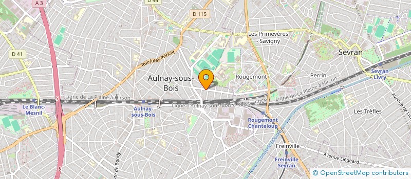 localisation de l'entreprise MONSIEUR RACHID BOUZLAFA à AULNAY-SOUS-BOIS